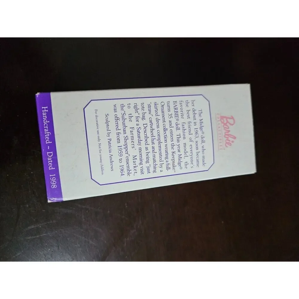 Hallmark Keepsake 1998 MIDGE Suburban Shopper-35th Anniversary Ornament in box